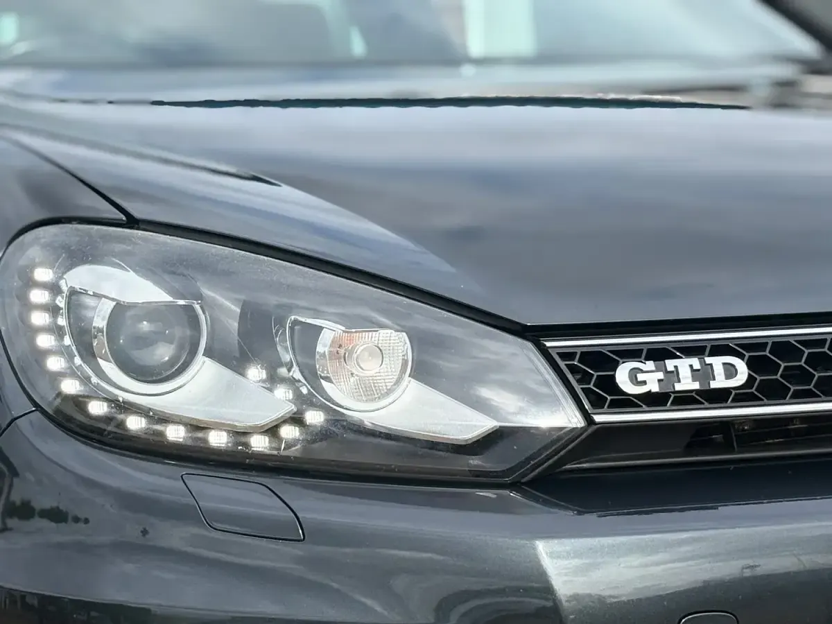 Used VW Golf VII GTD 170 HP (125 kW) 2012 Grey Hatchback