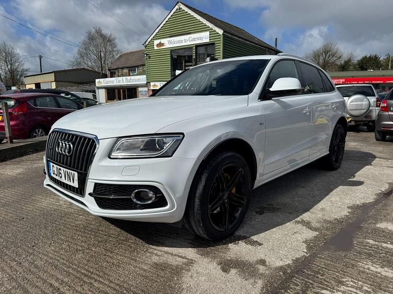 Used Audi Q5 S-line plus 190 HP (139 kW) 2016 White SUV