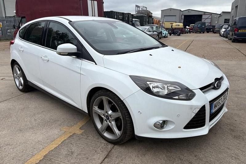 White Used 2013 Ford Focus Titanium Hatchback | £2,695 (Fair price) - Image 1/1