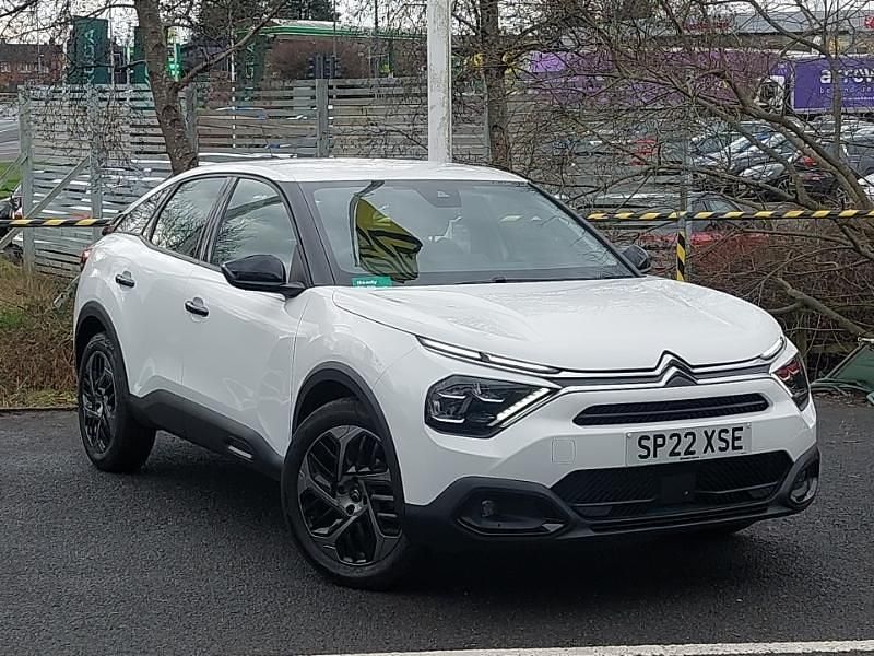 White Used 2022 Citroën C4 PureTech Hatchback | £12,998 (Fair price) - Image 1/4