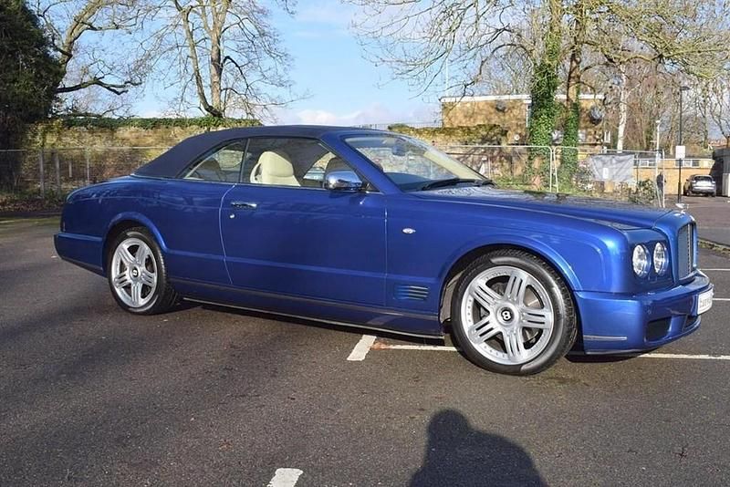 Used Bentley Azure 457 HP (336 kW) 2007 Blue Cabriolet