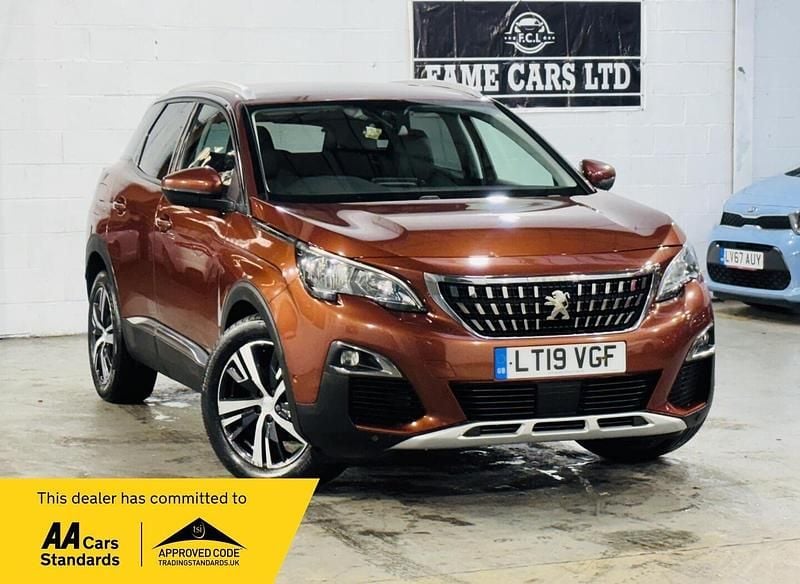 Bronze Used 2019 Peugeot 3008 Allure Hatchback | £6,000 - Image 1/3