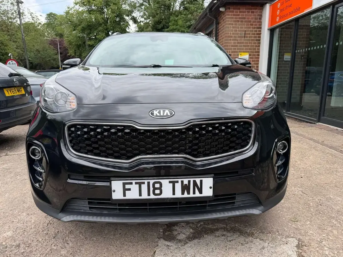 Used Kia Sportage 114 HP (83 kW) 2018 Black SUV