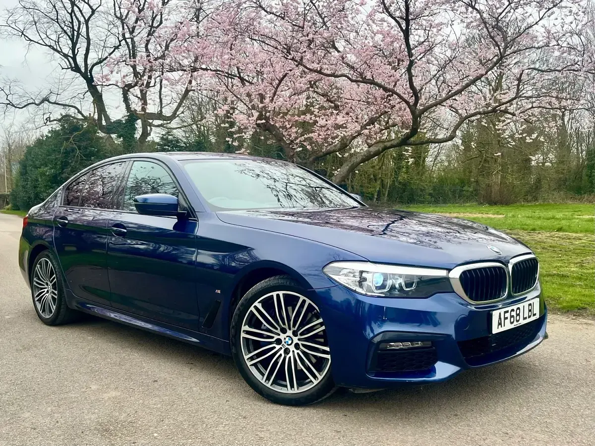 Used BMW 530e M Sport 2018 Blue Sedan