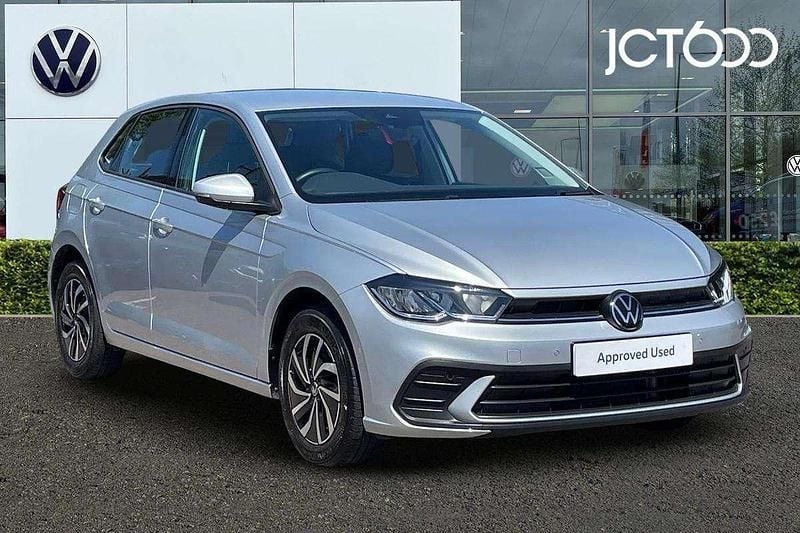 Silver Used 2023 VW Polo Life Hatchback | £17,164 (Fair price) - Image 1/4