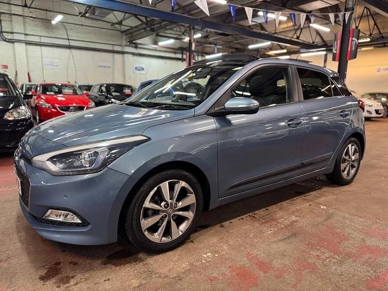 Used Hyundai i20 Premium SE 2015 Blue Hatchback