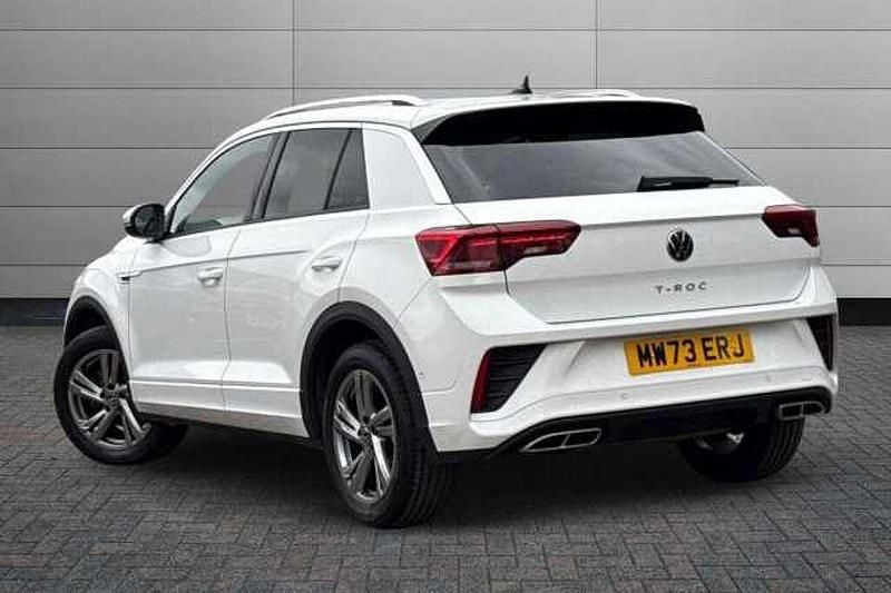 Used VW T-Roc R-line 150 HP (110 kW) 2023 Pure white SUV