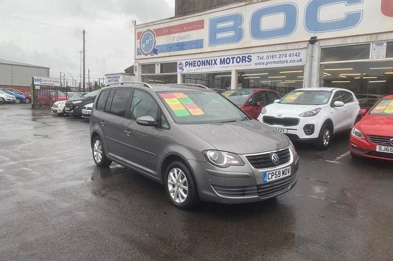 Used VW Touran Match 105 HP (77 kW) 2009 Grey MPV