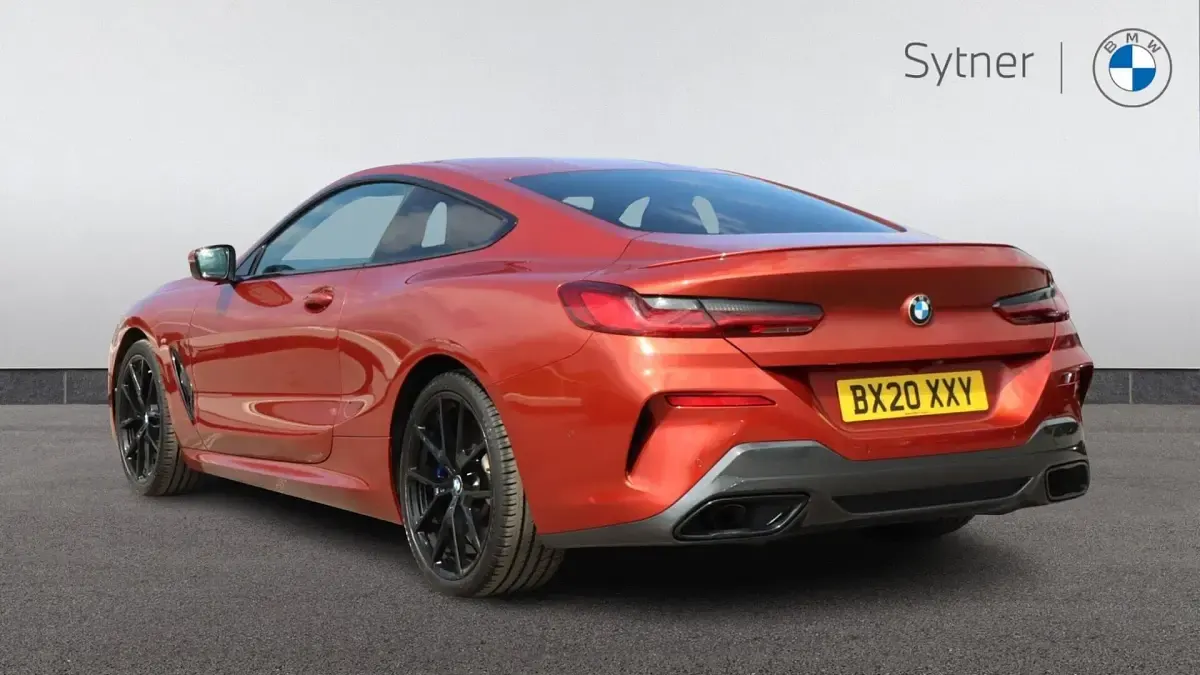 Used BMW 840 Comfort Edition 316 HP (232 kW) 2020 Orange Coupe