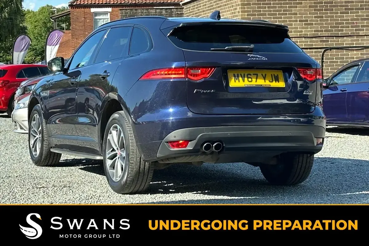 Used Jaguar F-Pace R-Sport 180 HP (132 kW) 2017 Blue SUV