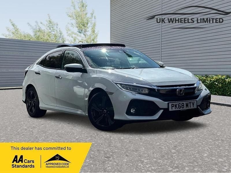 White Used 2018 Honda Civic Prestige Hatchback | £13,990 (Fair price) - Image 1/3