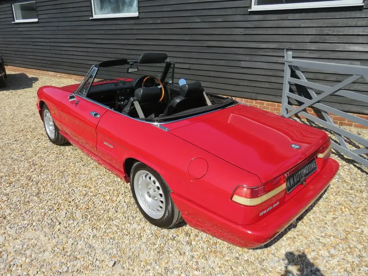 Used Alfa Romeo Spider 1997 Red Cabriolet