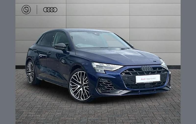 Used Audi S3 Sportback Black Edition 328 HP (241 kW) 2024 Blue Hatchback