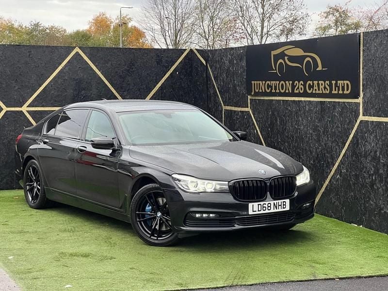 Black Used 2018 BMW 730L Exclusive Sedan | £13,995 - Image 1/4