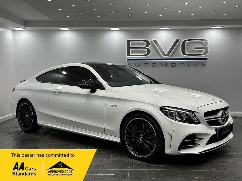 White Used 2018 Mercedes C43 AMG Premium Coupe | £22,994 (Good price) - Image 1/2