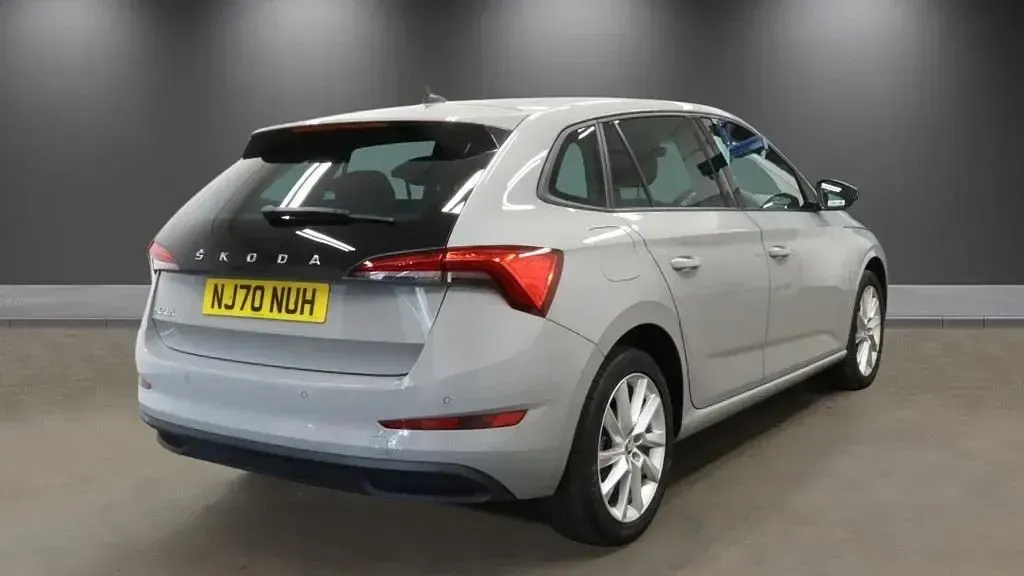 Used Skoda Scala SE L 115 HP (84 kW) 2020 Grey Hatchback
