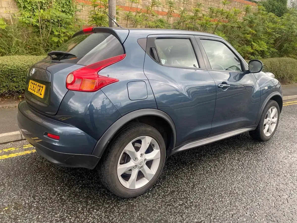 Used Nissan Juke Acenta 115 HP (84 kW) 2013 Blue SUV