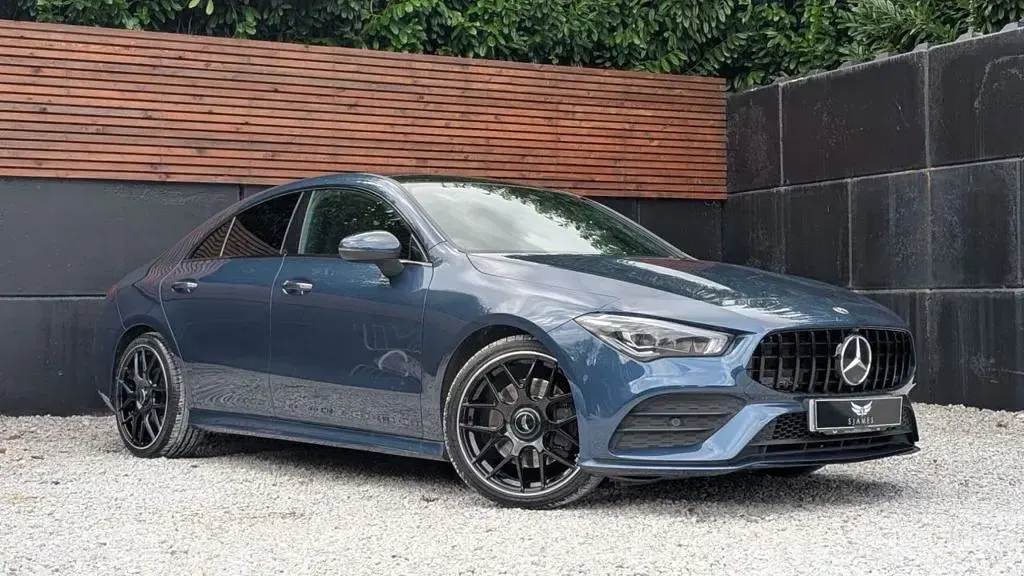 Used Mercedes CLA220 AMG Line Premium 2023 Blue Coupe