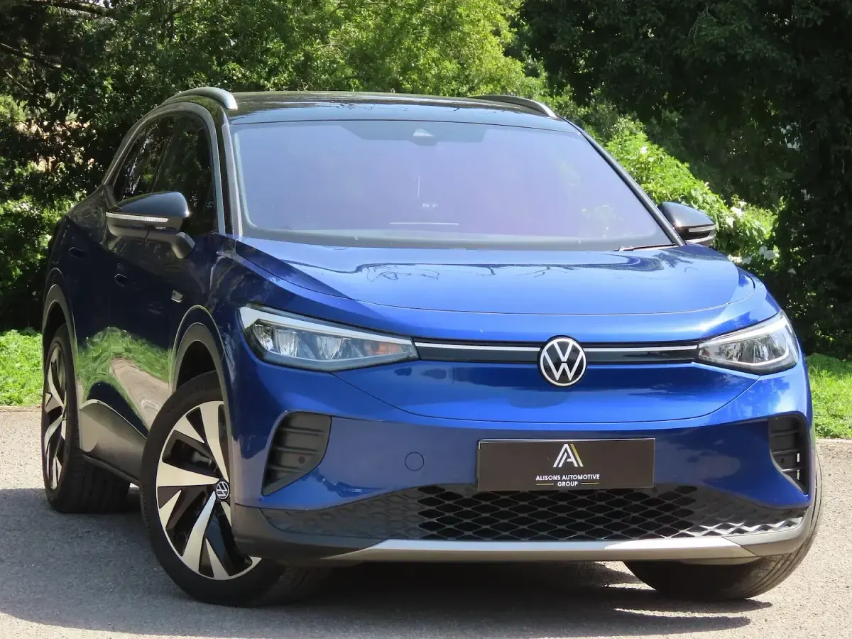 Used VW ID.4 Pro Performance 150 kW (204 HP) 2021 Blue SUV