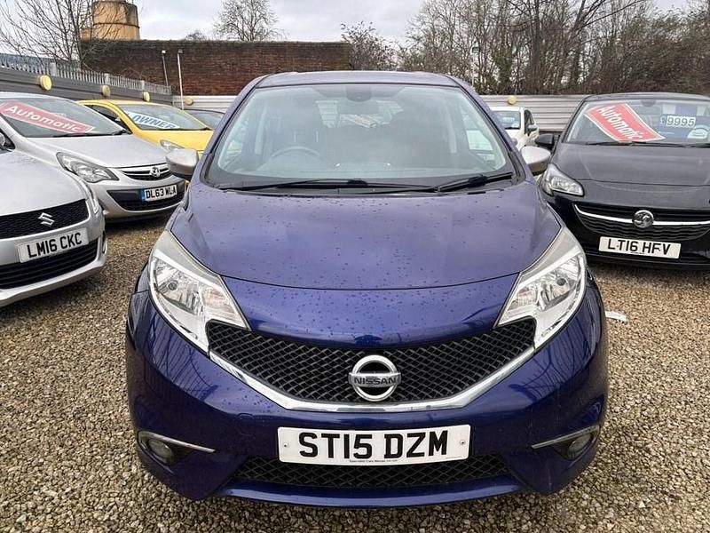 Used Nissan Note N-TEC 80 HP (58 kW) 2015 Blue Hatchback