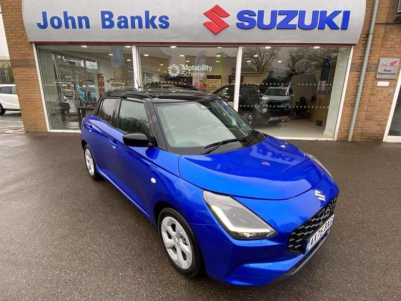 New Suzuki Swift 82 HP (60 kW) 2026 Frontier blue / super black Hatchback
