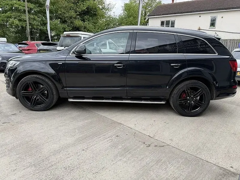 Używany Audi Q7 S-Line 245 KM (180 kW) 2014 Czarny SUV
