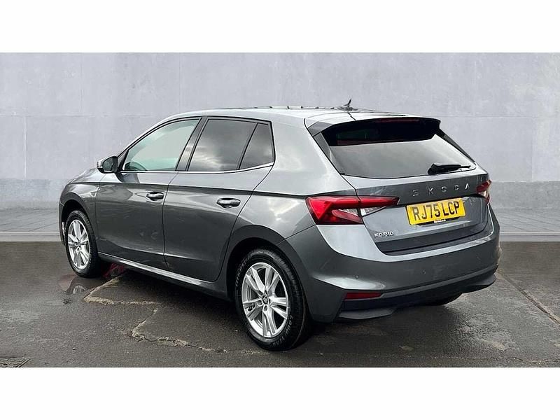 Used Skoda Fabia SE L 116 HP (85 kW) 2025 Graphite grey metallic Hatchback