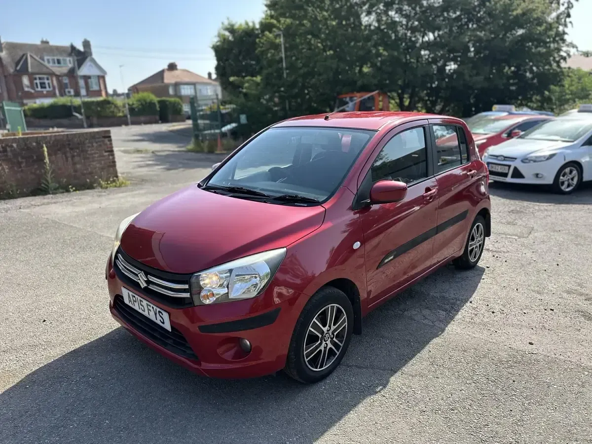 Used Suzuki Celerio SZ4 68 HP (50 kW) 2015 Red Hatchback