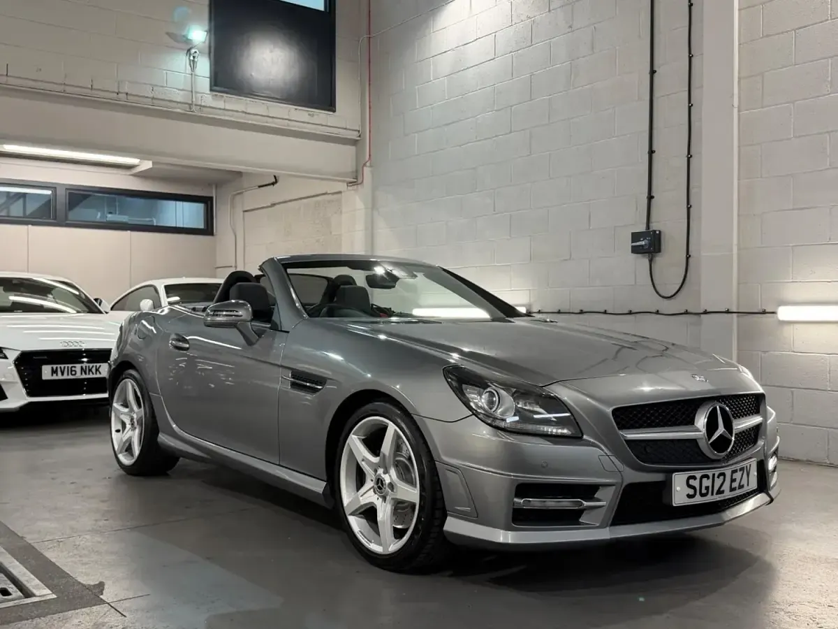 Used Mercedes SLK350 AMG 2012 Silver Cabriolet