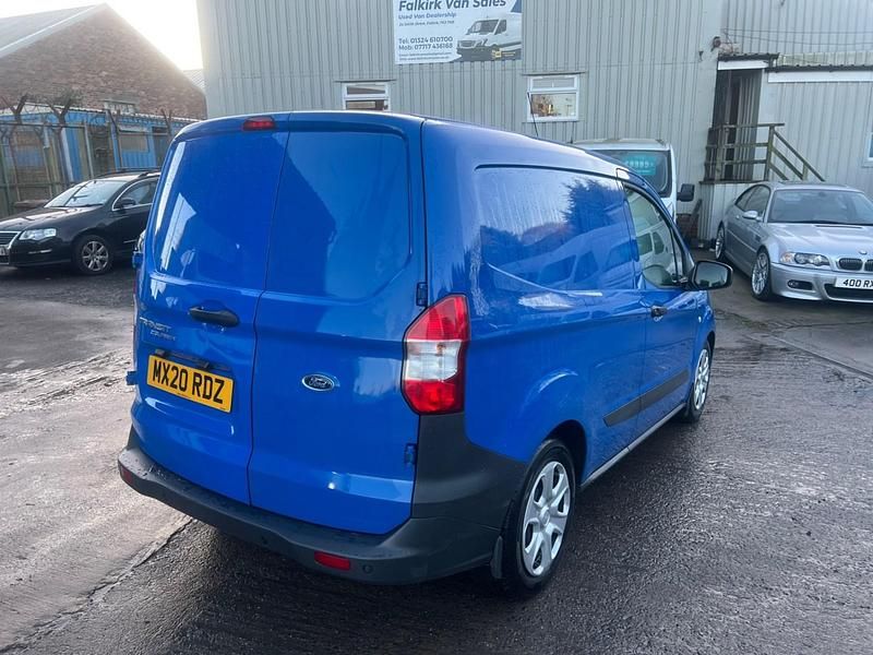 Used Ford Transit Trend 100 HP (73 kW) 2020 Blue Van