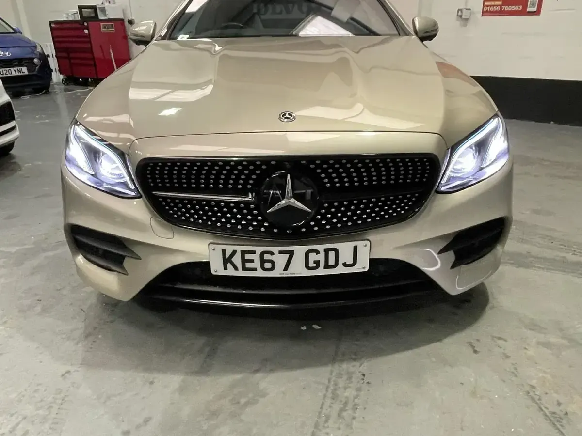 Used Mercedes E400 AMG Line Premium Plus 2017 Silver Coupe
