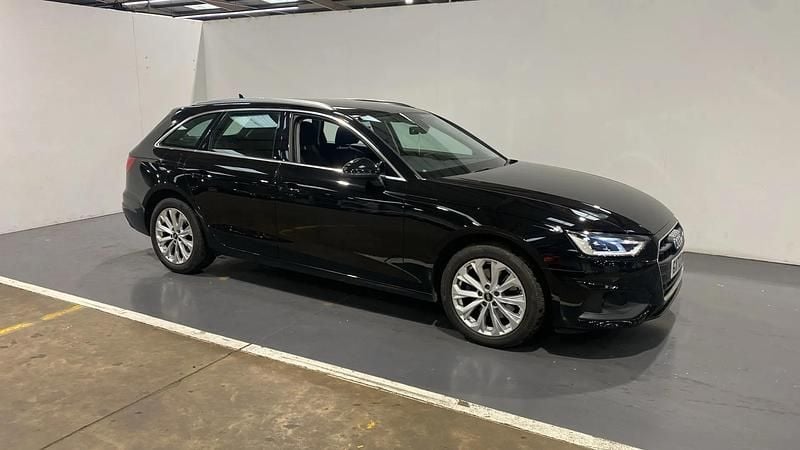 Black Used 2022 Audi A4 Estate | £16,798 (Good price) - Image 1/4