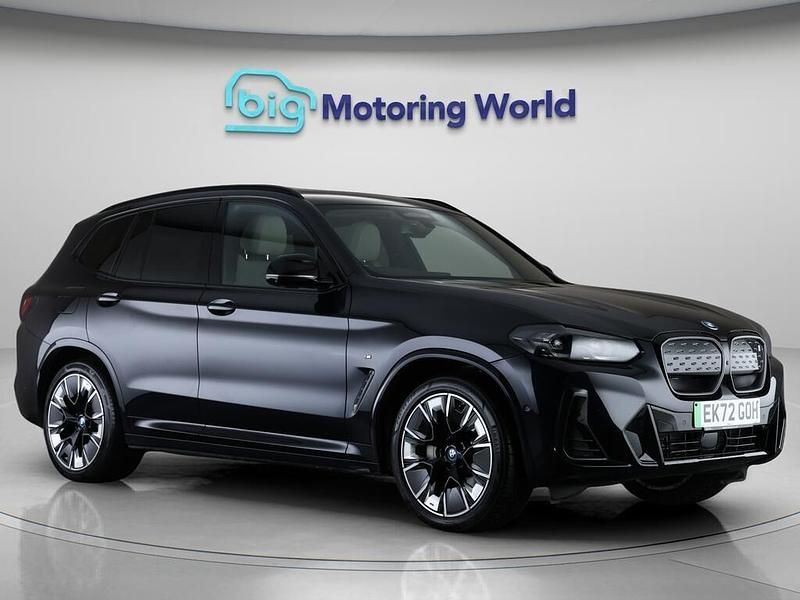 Black Used 2022 BMW iX3 M Sport SUV | £29,400 (A bit pricey) - Image 1/4