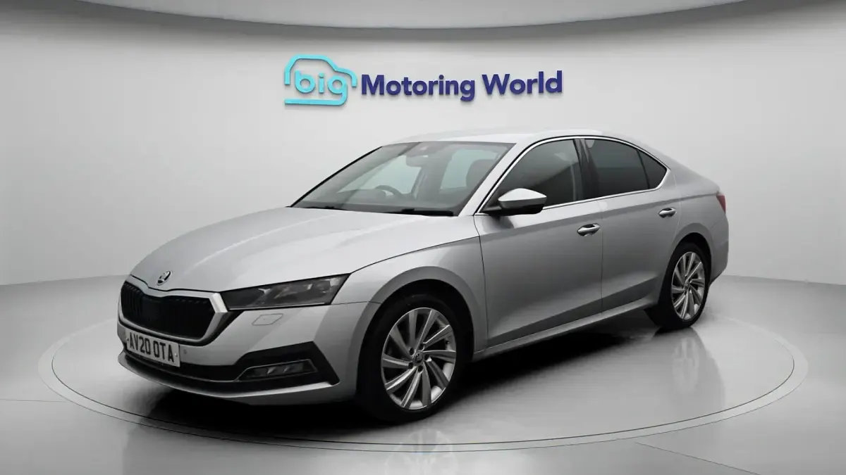 Used Skoda Octavia SE L First Edition 150 HP (110 kW) 2020 Silver Hatchback
