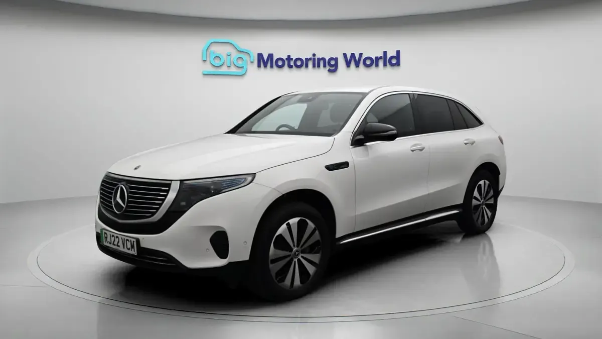 Used Mercedes EQC400 300 kW (408 HP) 2022 White SUV