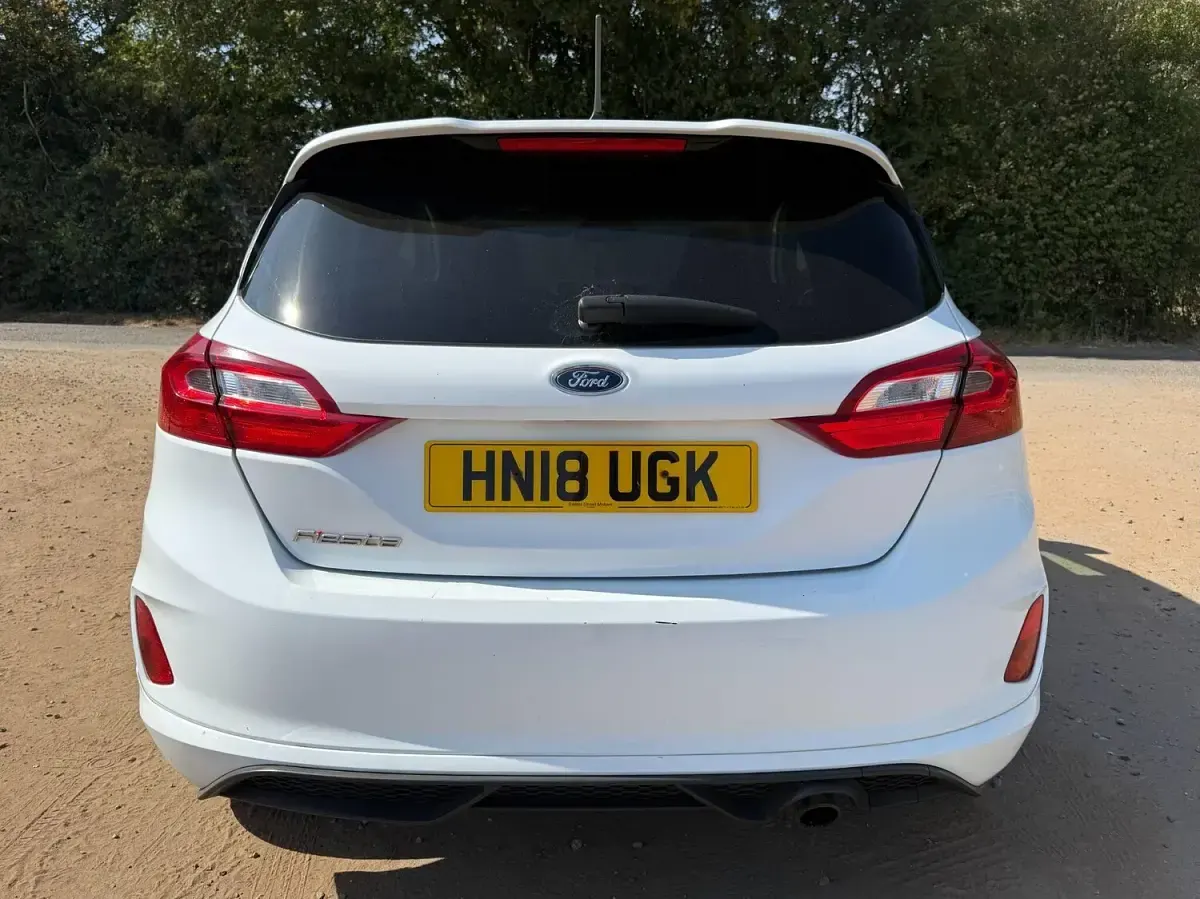 Used Ford Fiesta ST-Line 2018 White Hatchback