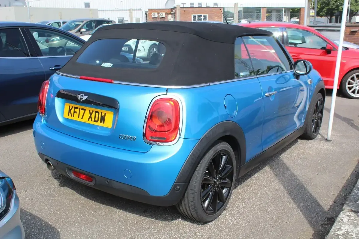 Used Mini Cooper Cabriolet 2017 Blue Cabriolet