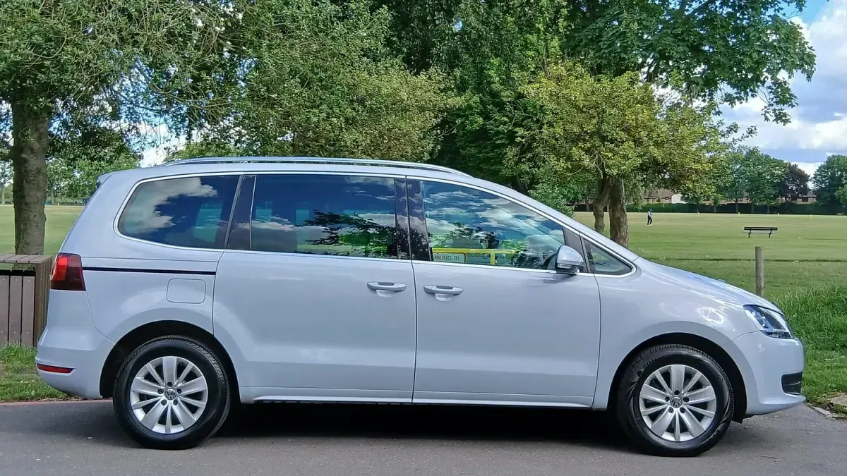 Used VW Sharan SE 150 HP (110 kW) 2018 Silver MPV