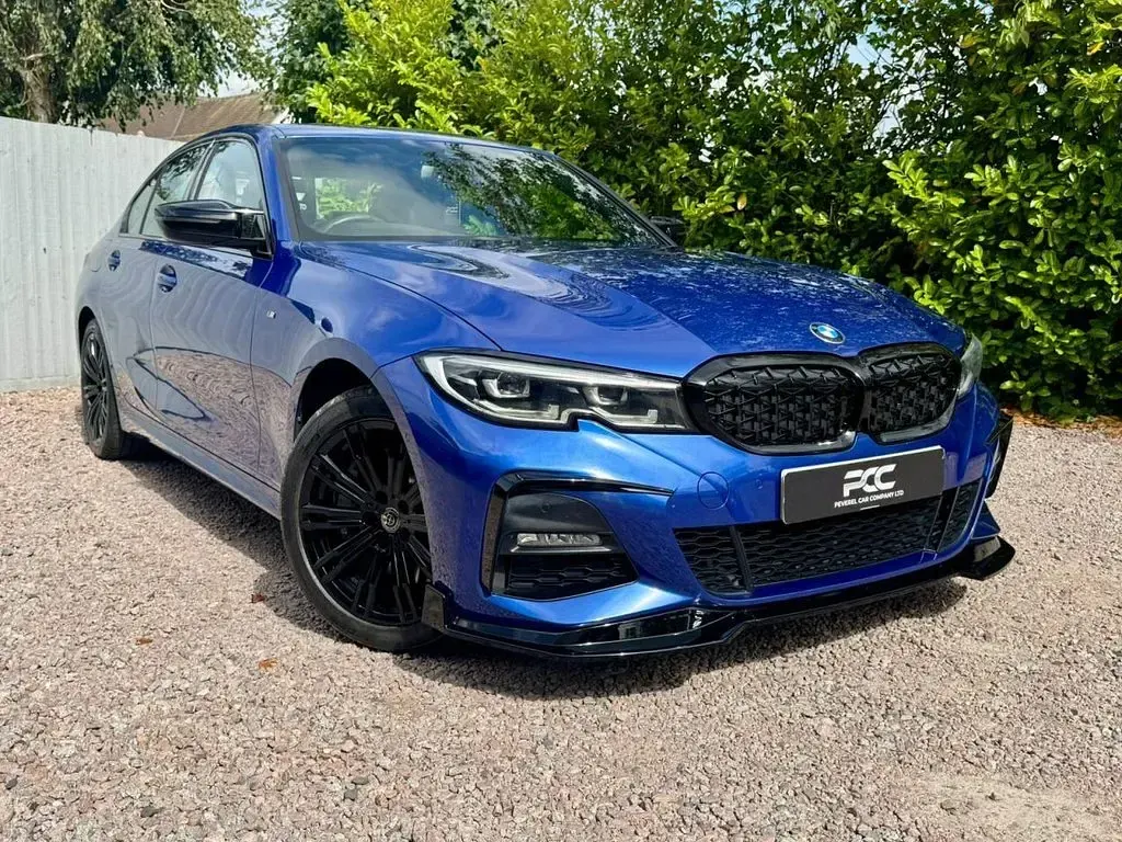 Used BMW 330e M Sport 2019 Blue Sedan