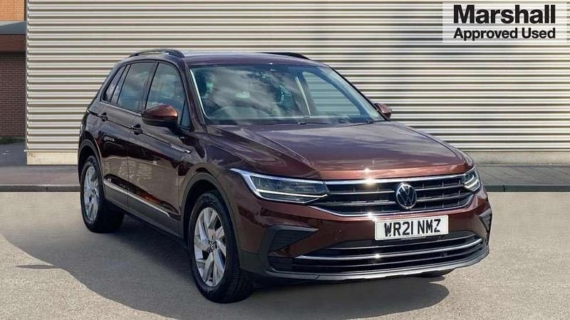 Bronze Used 2021 VW Tiguan Life SUV | £17,282 (Good price) - Image 1/4