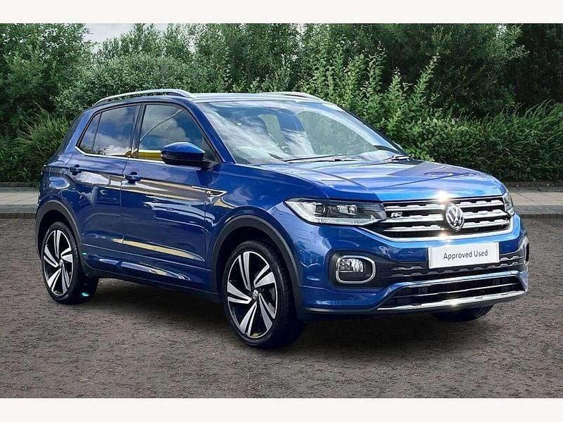 Blue Used 2020 VW T-Cross R-line SUV | £13,995 (Good price) - Image 1/4