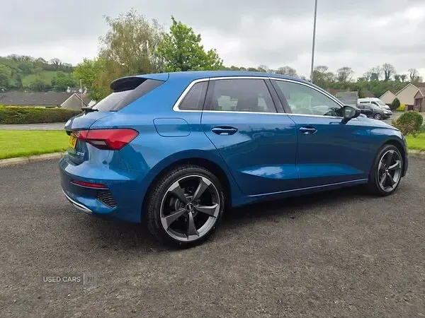 Used Audi A3 Sport 116 HP (85 kW) 2022 Blue Sedan