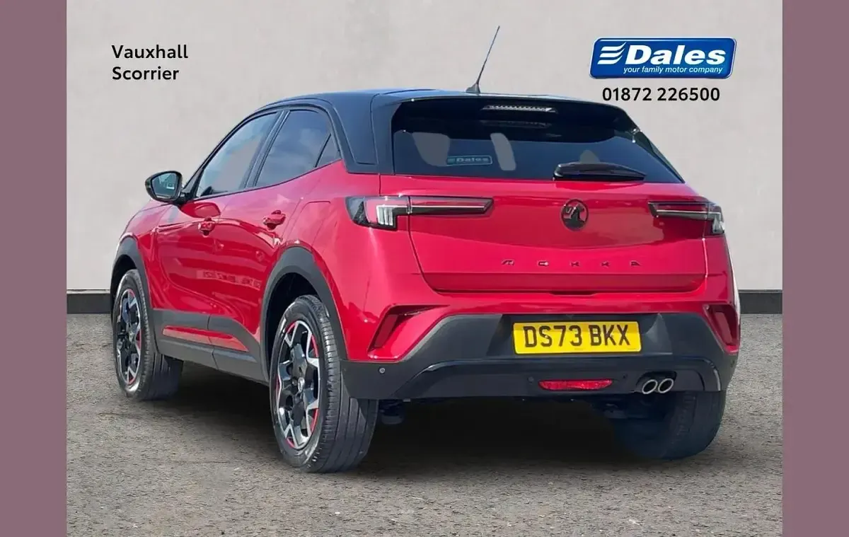 Used Vauxhall Mokka S 134 HP (98 kW) 2023 Red SUV