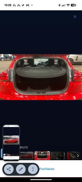 Used Kia Ceed 2013 Red Hatchback