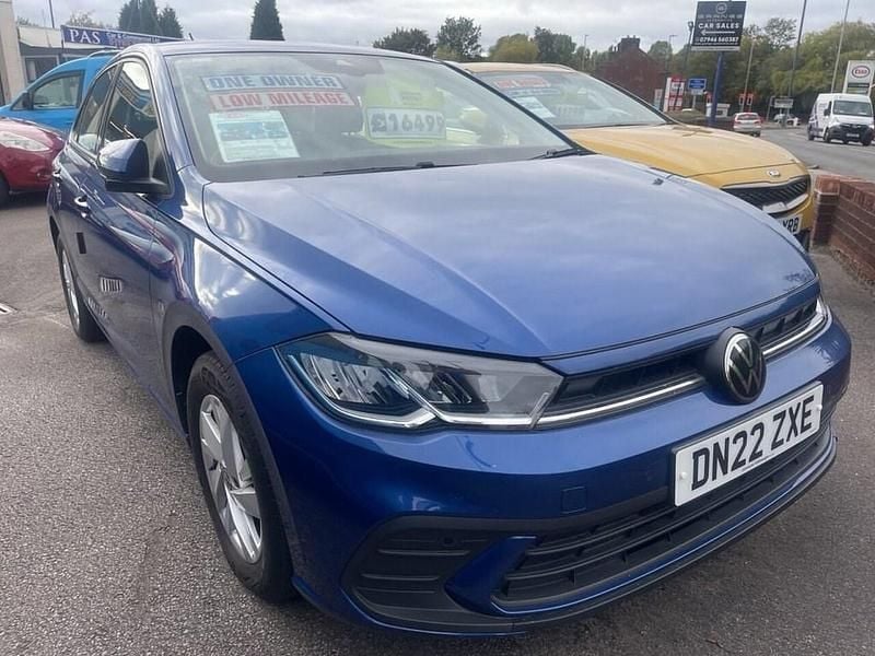 Used VW Polo S 95 HP (69 kW) 2022 Blue Hatchback