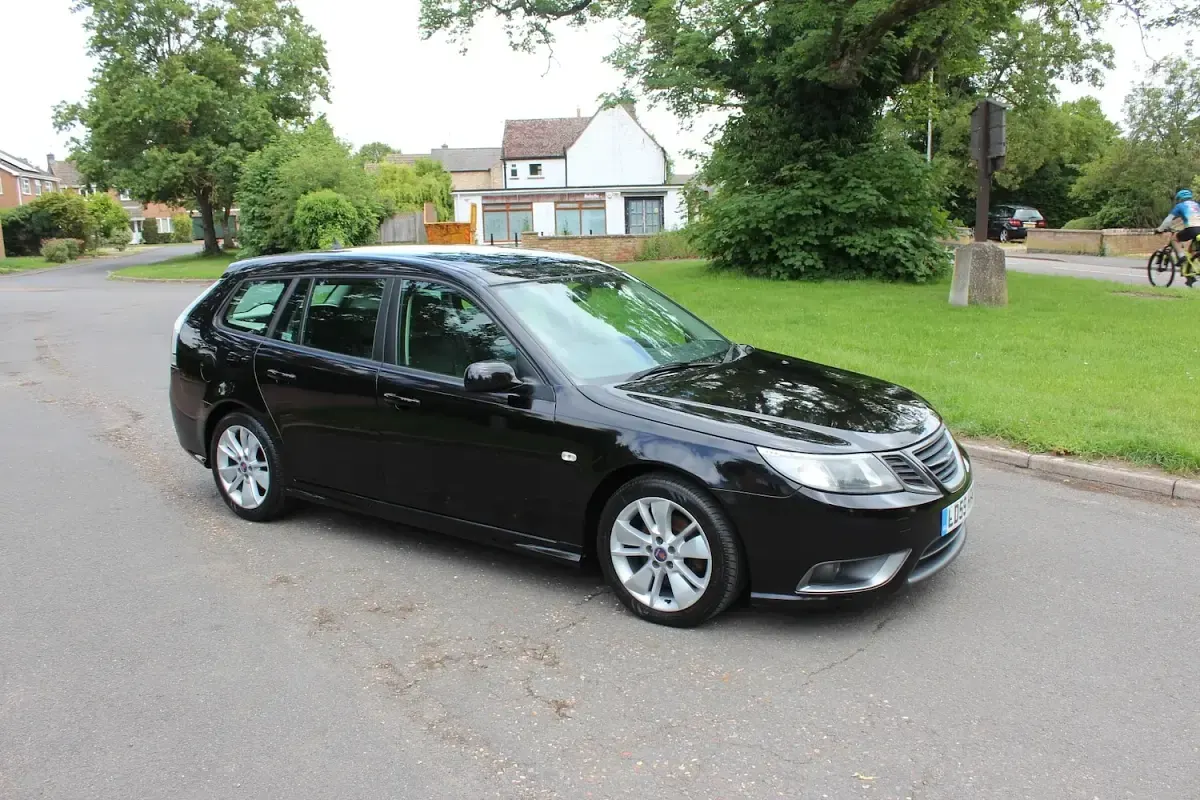 Used Saab 9-3 150 HP (110 kW) 2009 Black Estate