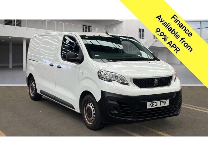 White Used 2021 Peugeot e-Expert Van | £10,500 (Fair price) - Image 1/3
