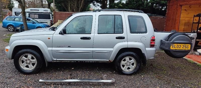 Used Jeep Cherokee Limited 143 HP (105 kW) 2002 Silver SUV