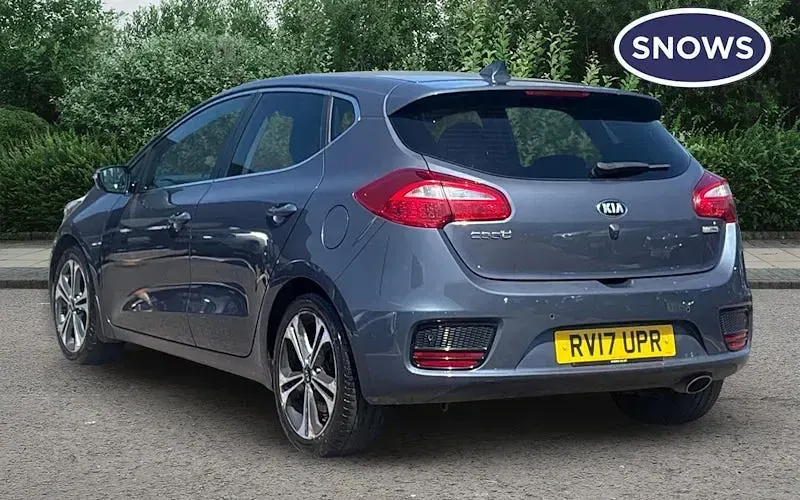 Used Kia Ceed 136 HP (100 kW) 2017 Blue Hatchback