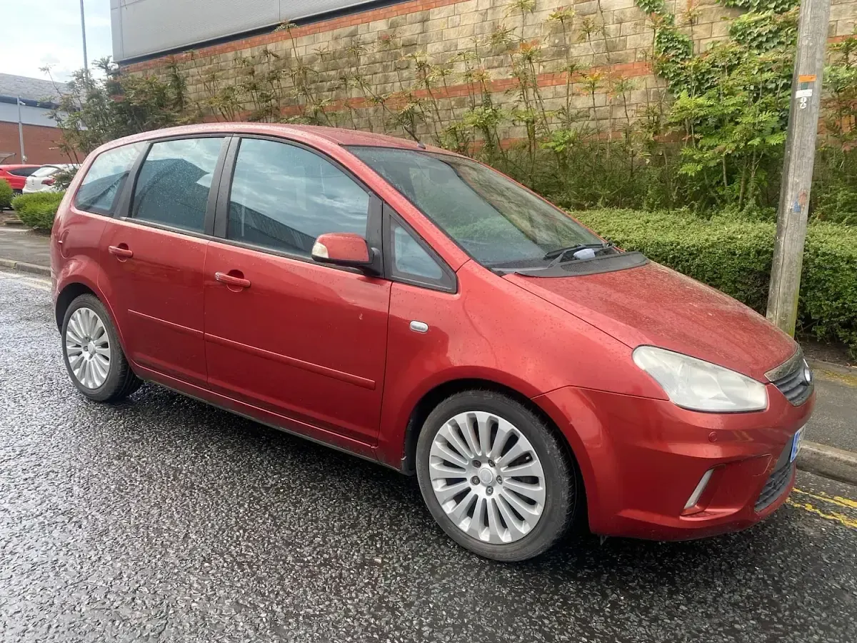 Used Ford C-MAX Titanium 109 HP (80 kW) 2007 Red MPV